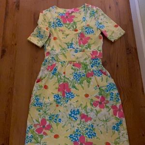 Lilly Pulitzer floral dress size small